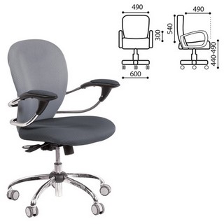 Кресло оператора СН 686 с подлокотниками, ...