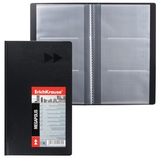 Визитница на 96 карт ЕК пласт. арт.14531