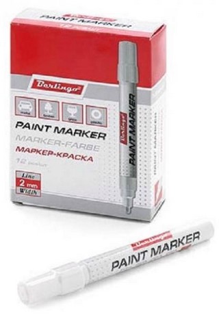 Маркер-краска BERLINGO черный