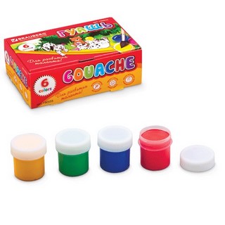 Краски гуашевые  6цв. BRAUBERG