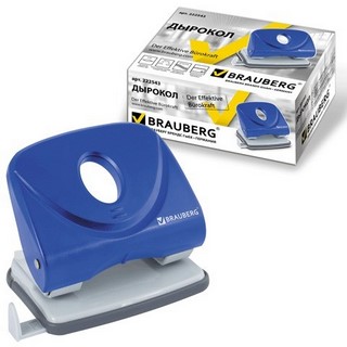 Дырокол BRAUBERG Einkommen, большой, на 25...