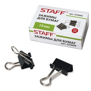 Зажим 19мм  STAFF (1шт)
