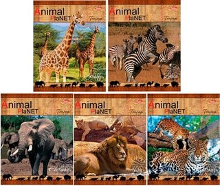 Тетрадь 48л клетка Animal planet ХАТБЕР