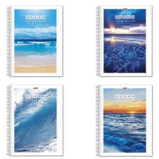 Тетрадь А4 96л клетка/гребень ХАТБЕР Океан...