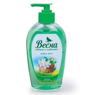 Мыло жидкое Весна c дозатором 280 г.