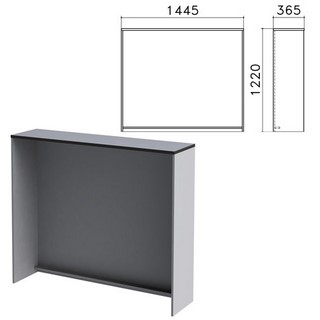 Стойка ресепшн прямая Монолит (ш1445*г360*...