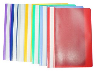 Скоросшиватель пластиковый А4  без перфора...