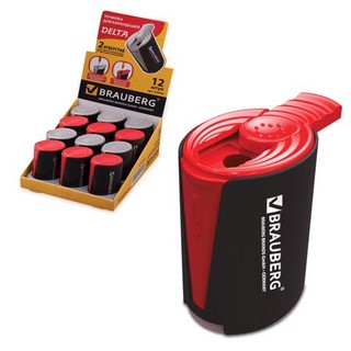 Точилка п/м с контейнером Brauberg Delta 2...
