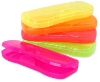 Пенал-футляр пластиковый СТАММ арт.ПН-16