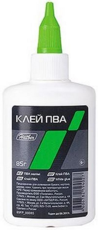 Клей ПВА 85г ХАТБЕР с дозатором