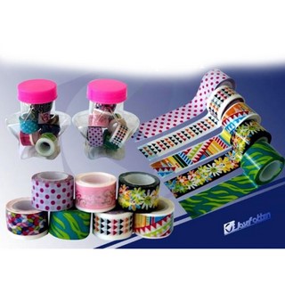 Клейкая лента 12ммх2,8м J.OTTEN декоративн...