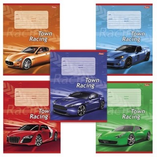 Тетрадь 18л клетка Гонки ХАТБЕР