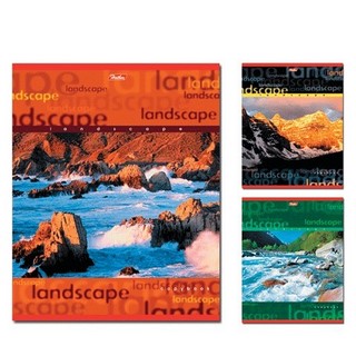 Тетрадь 48л линия Пейзажи Хатбер