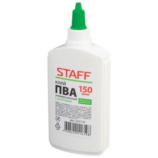 Клей ПВА 150 гр. STAFF эконом, 225176
